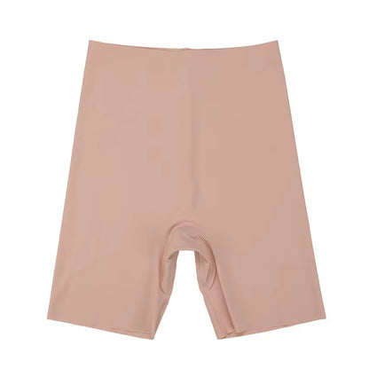   foto del producto Bragas sin costuras de cintura alta para mujeres Control de barriga Levantamiento de cadera seda.